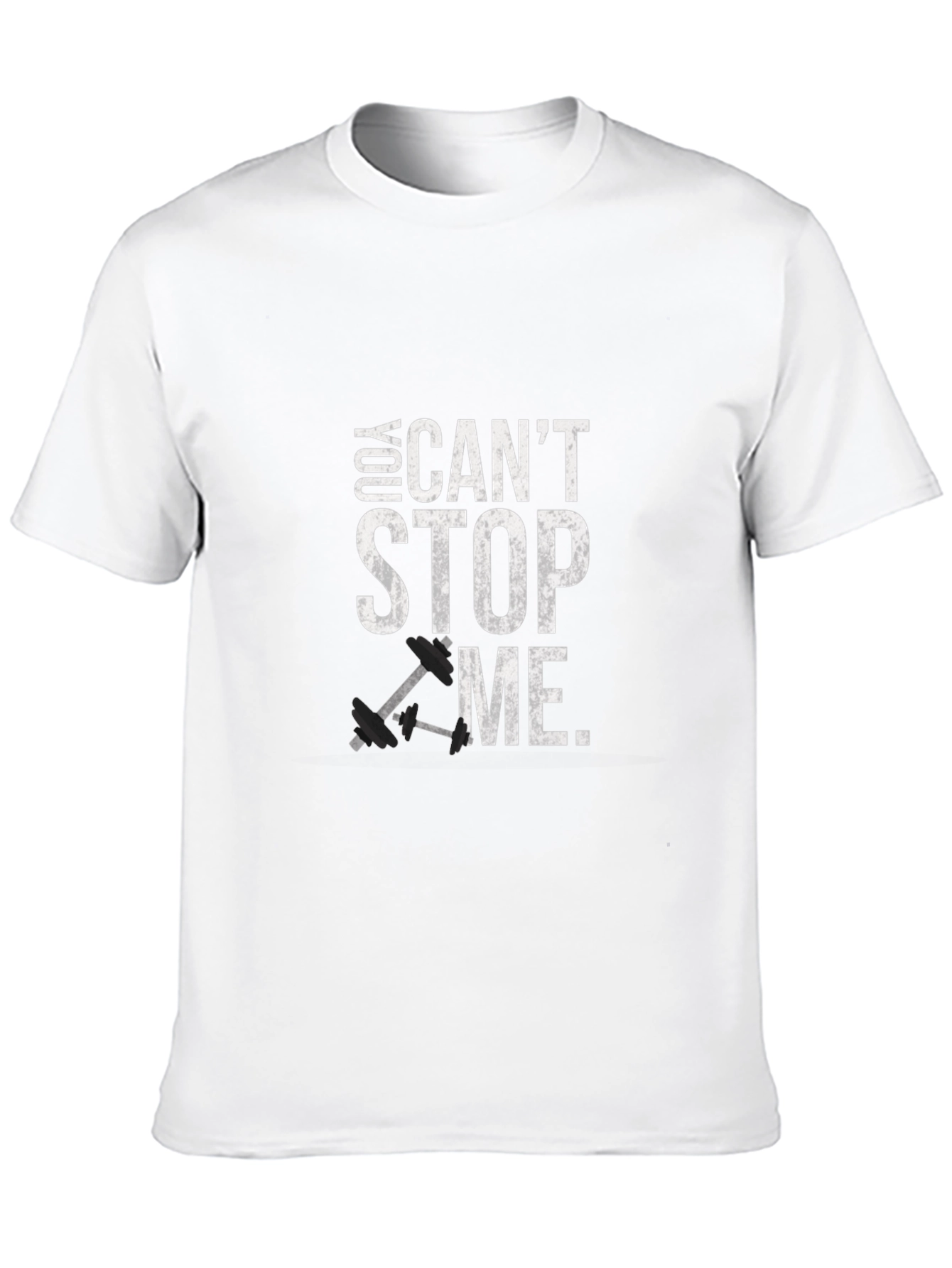 Motivational Gym T-Shirt - You Cant Stop Me