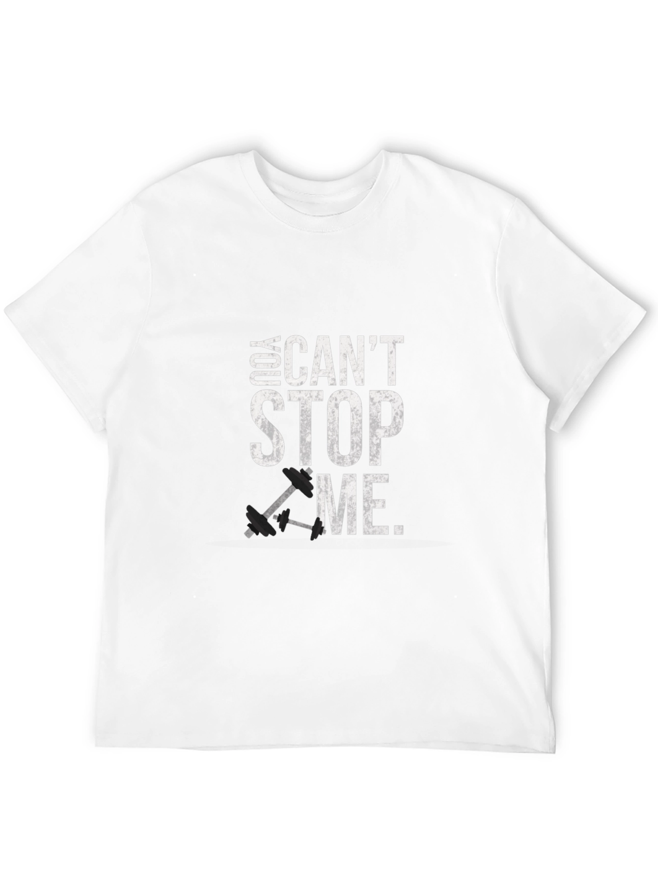Motivational Gym T-Shirt - You Cant Stop Me