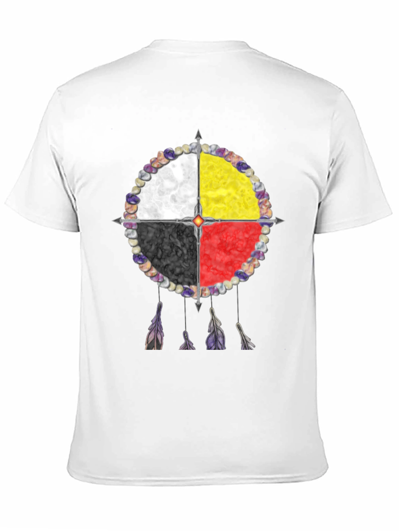 Medicine Wheel T-Shirt: Native American Wisdom