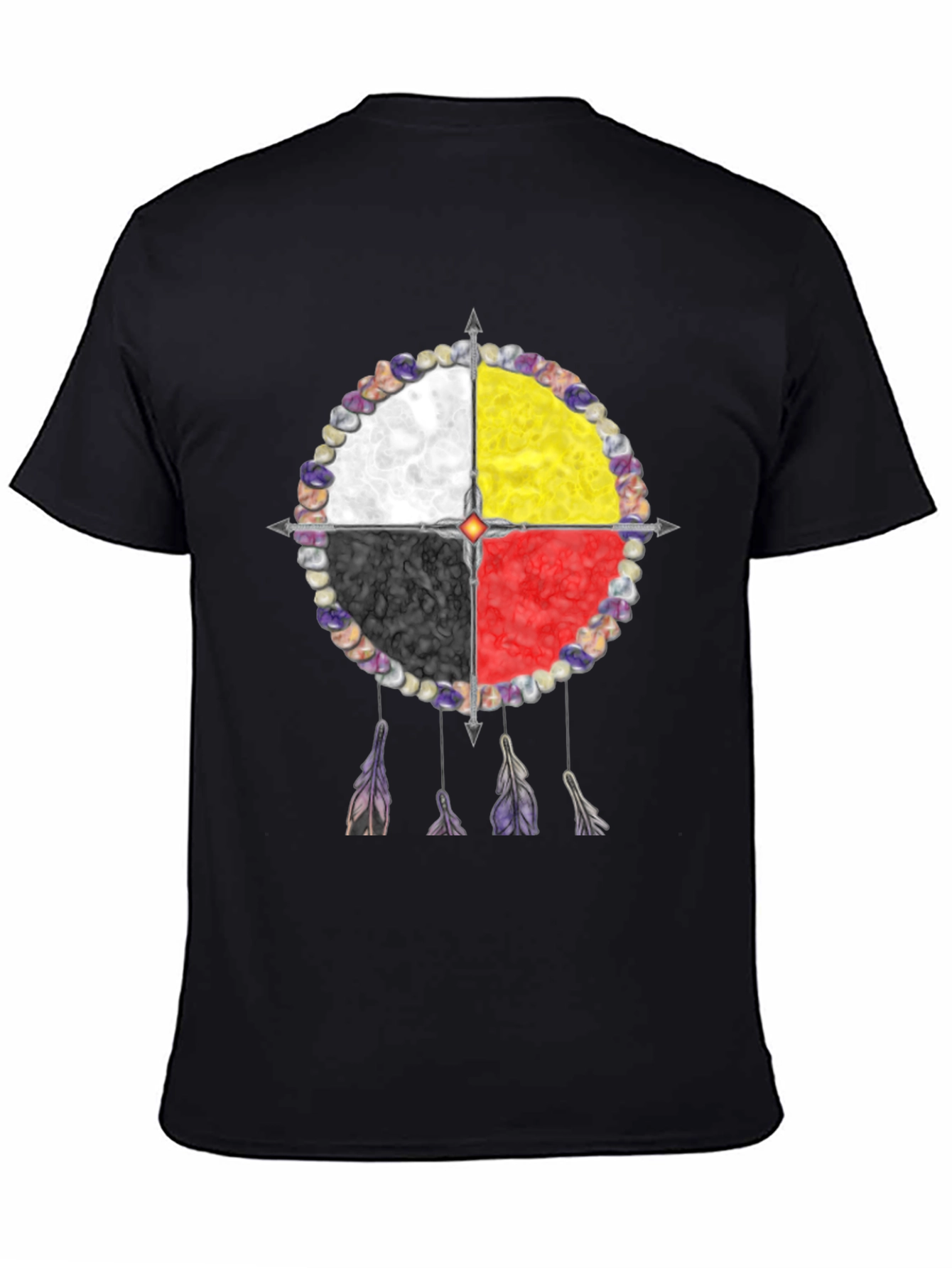 Medicine Wheel T-Shirt: Native American Wisdom