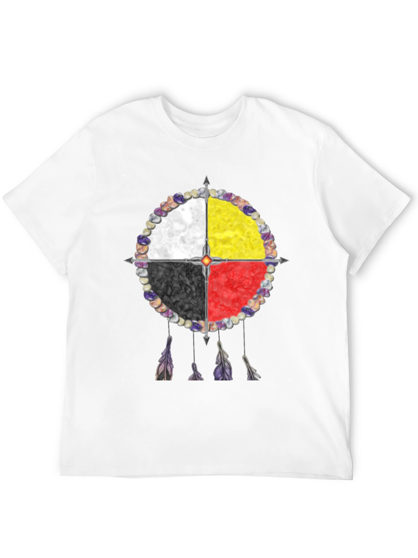 Medicine Wheel T-Shirt: Native American Wisdom