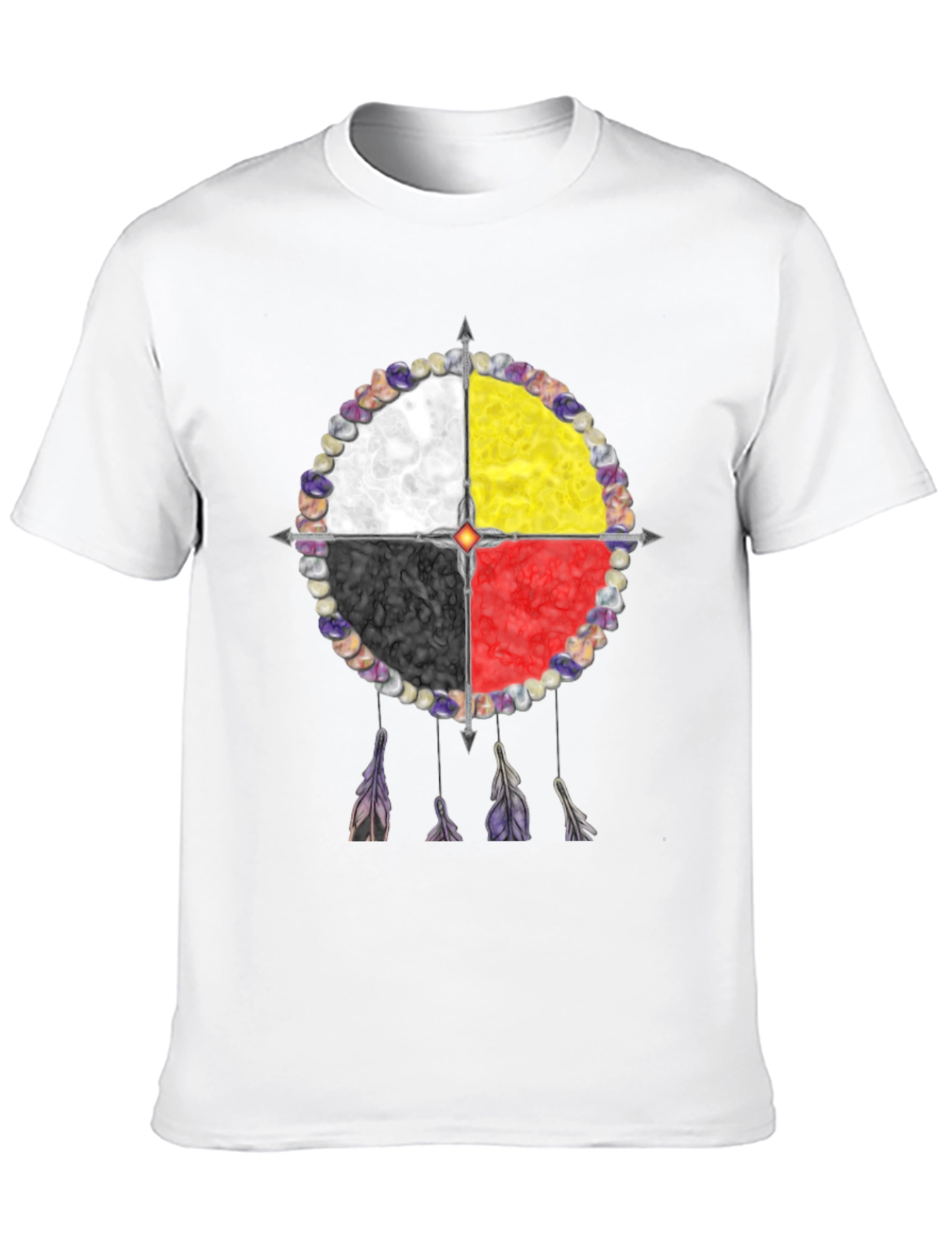 Medicine Wheel T-Shirt: Native American Wisdom