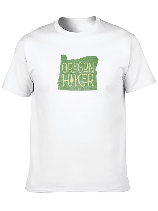 Oregon Hiker State Pride Graphic Tee - Black