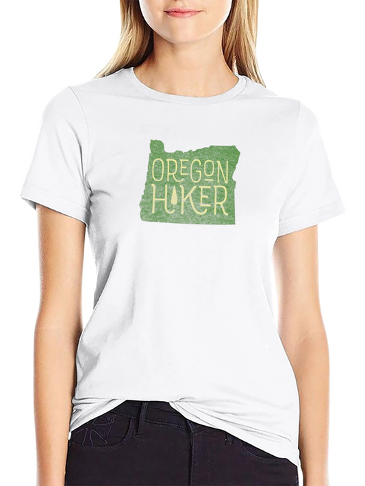 Oregon Hiker State Pride Graphic Tee - Black