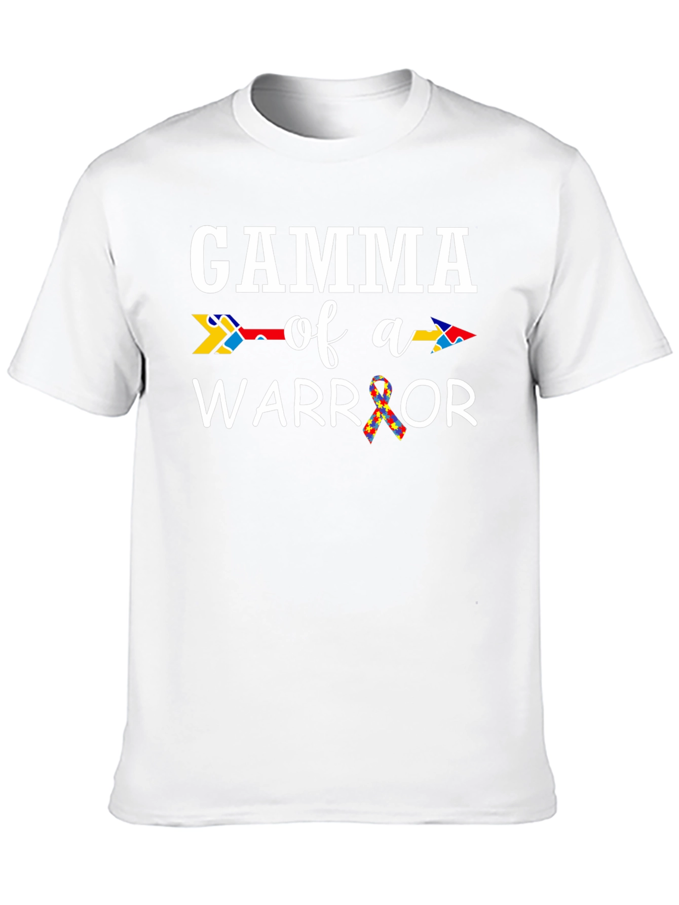 Gamma of a Warrior Autism Awareness T-Shirt