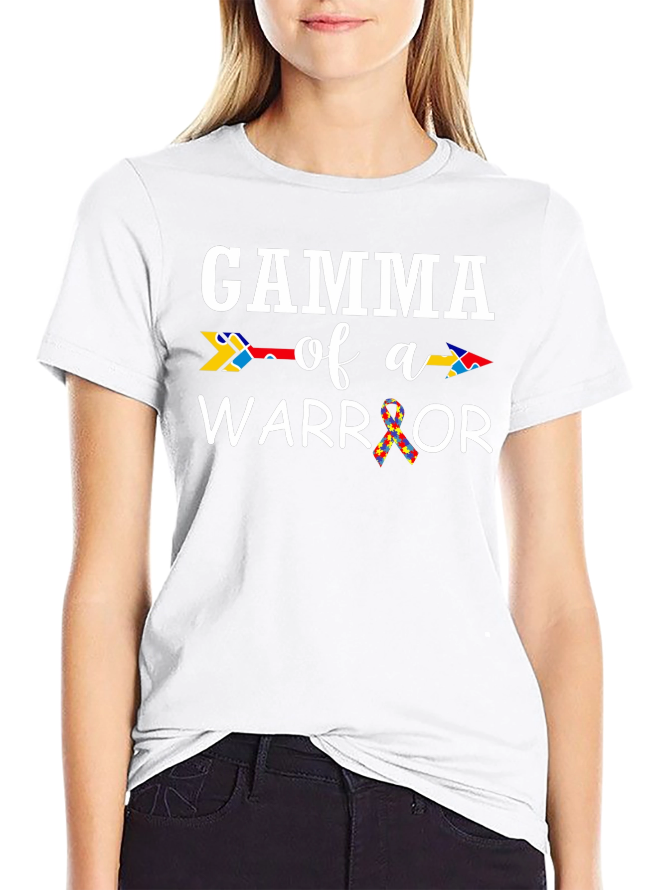 Gamma of a Warrior Autism Awareness T-Shirt
