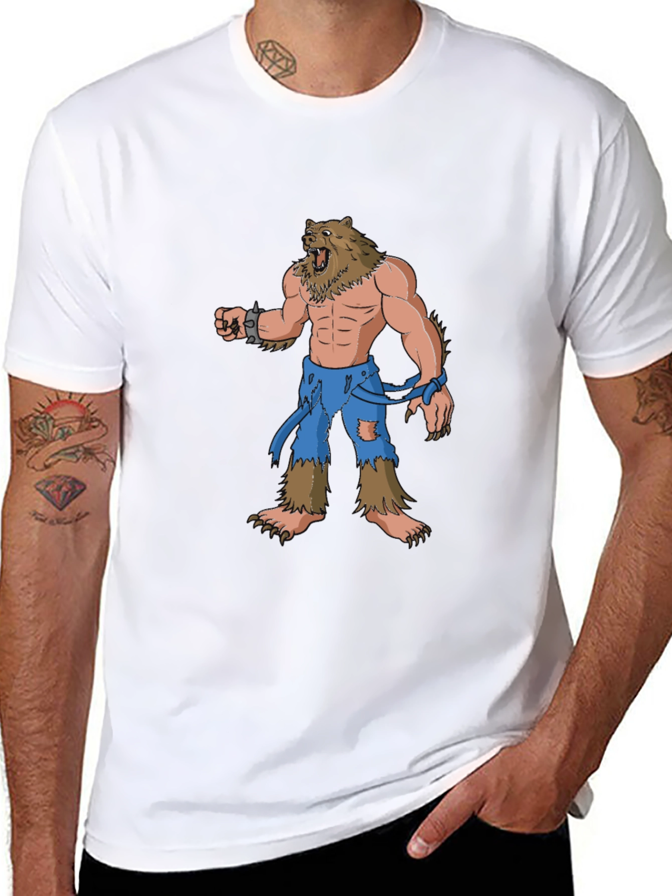 Werebear T-Shirt - Graphic Novelty Tee