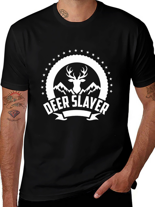 Deer Slayer Graphic Tee - Hunting T-Shirt