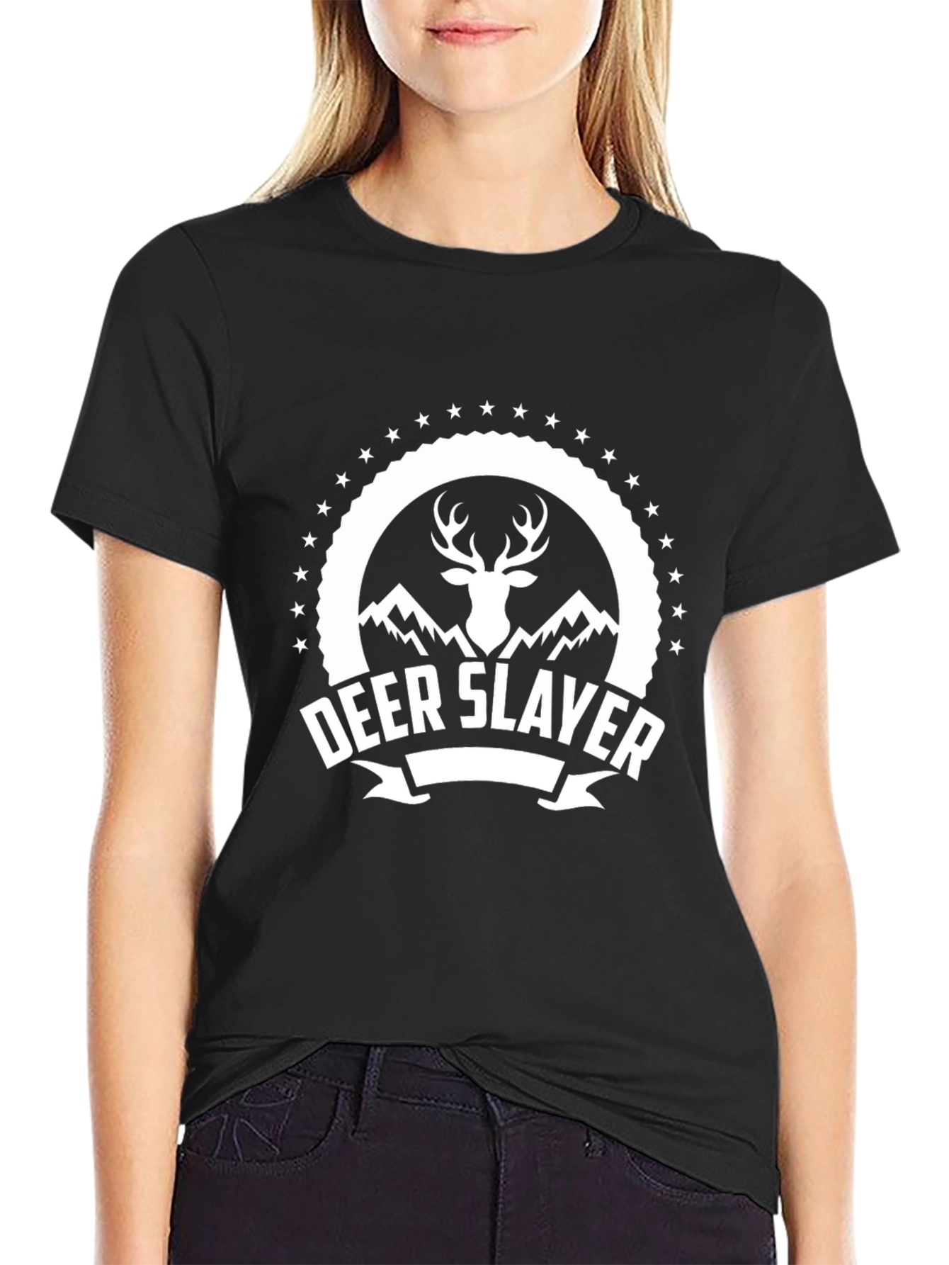 Deer Slayer Graphic Tee - Hunting T-Shirt