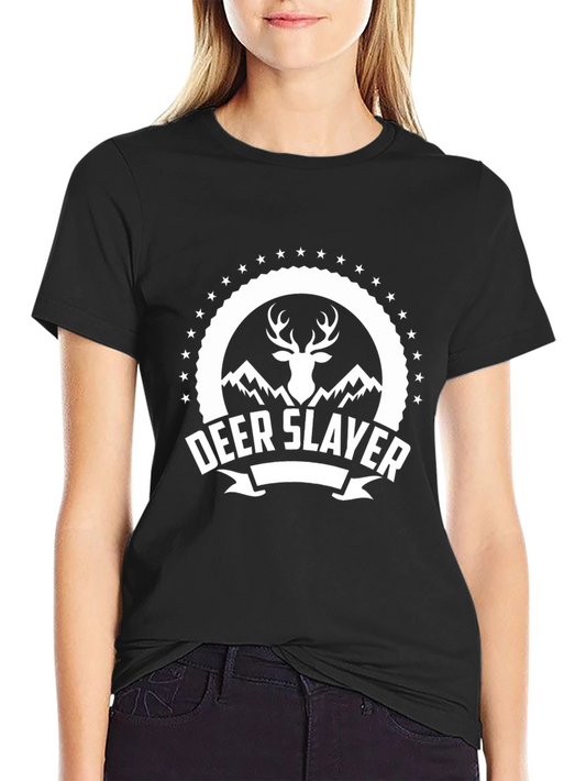 Deer Slayer Graphic Tee - Hunting T-Shirt