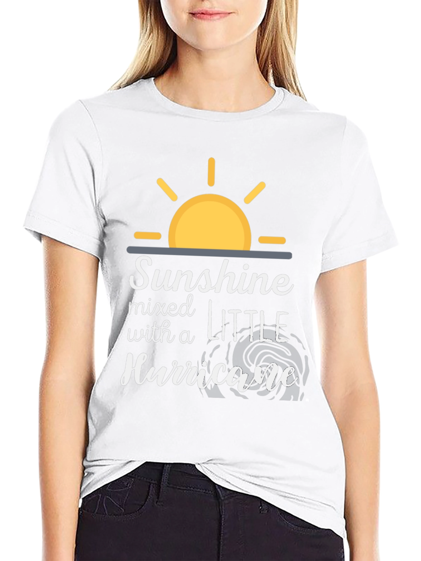 Sunshine & Hurricane Graphic T-Shirt