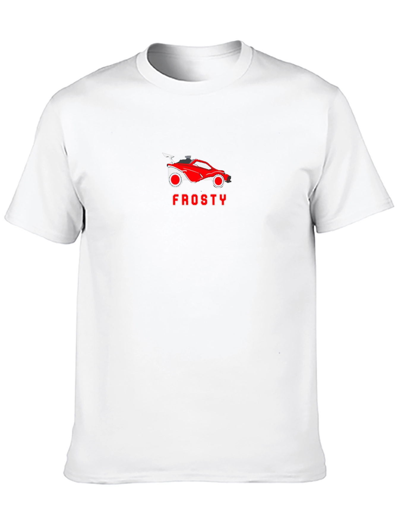 Frosty Rocket League Car Black T-Shirt