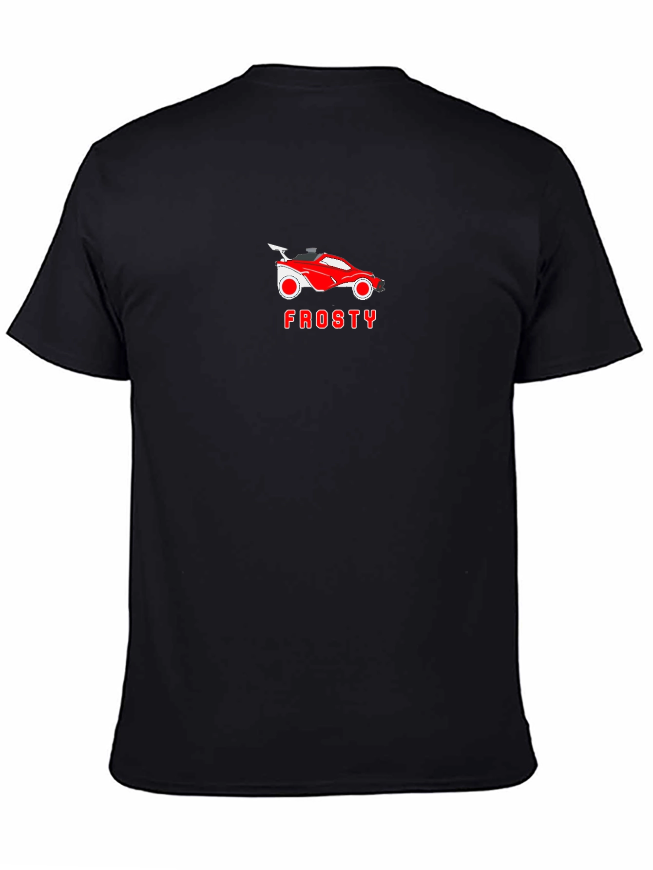 Frosty Rocket League Car Black T-Shirt
