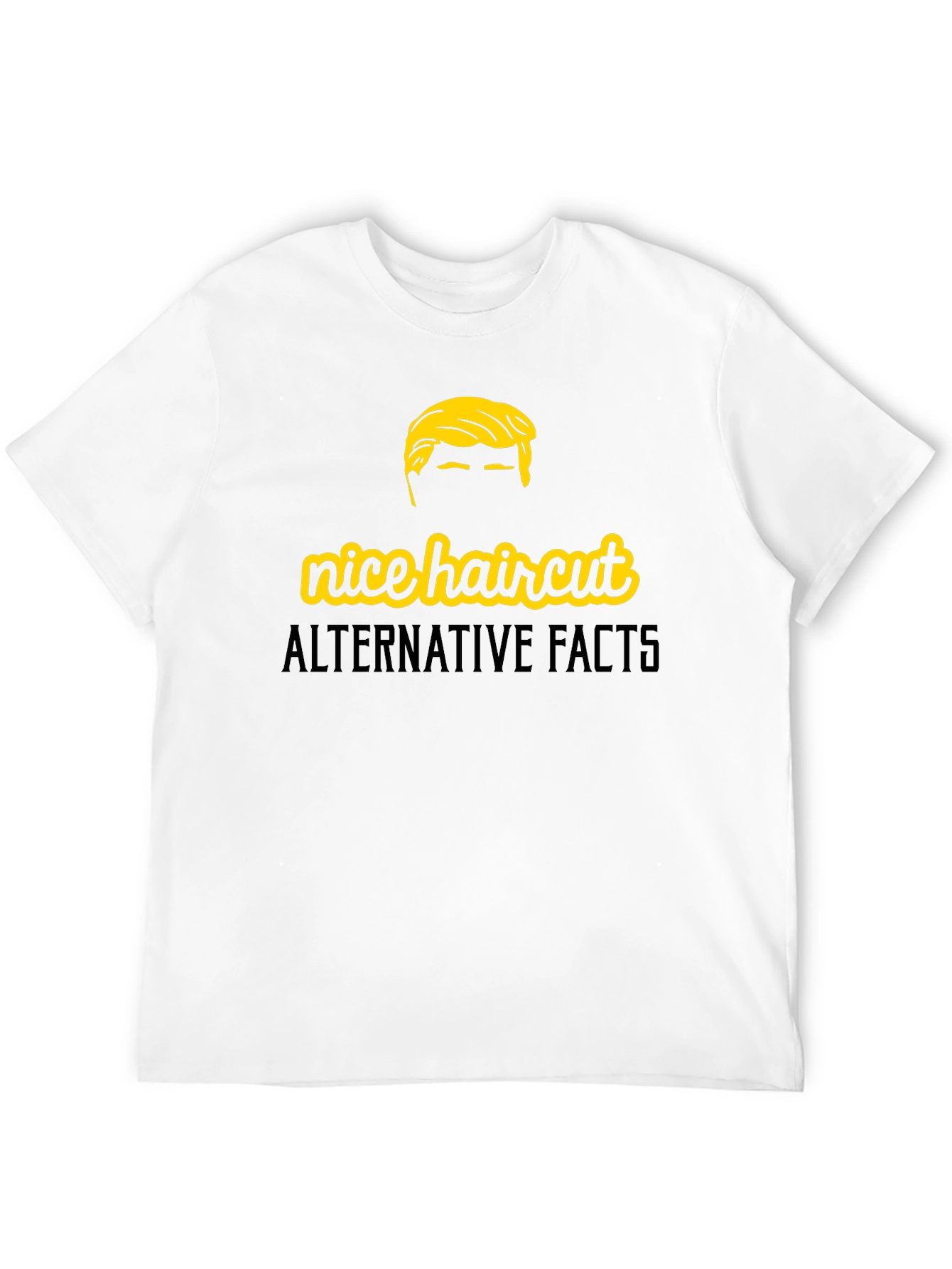 Nice Haircut Alternative Facts Graphic T-Shirt
