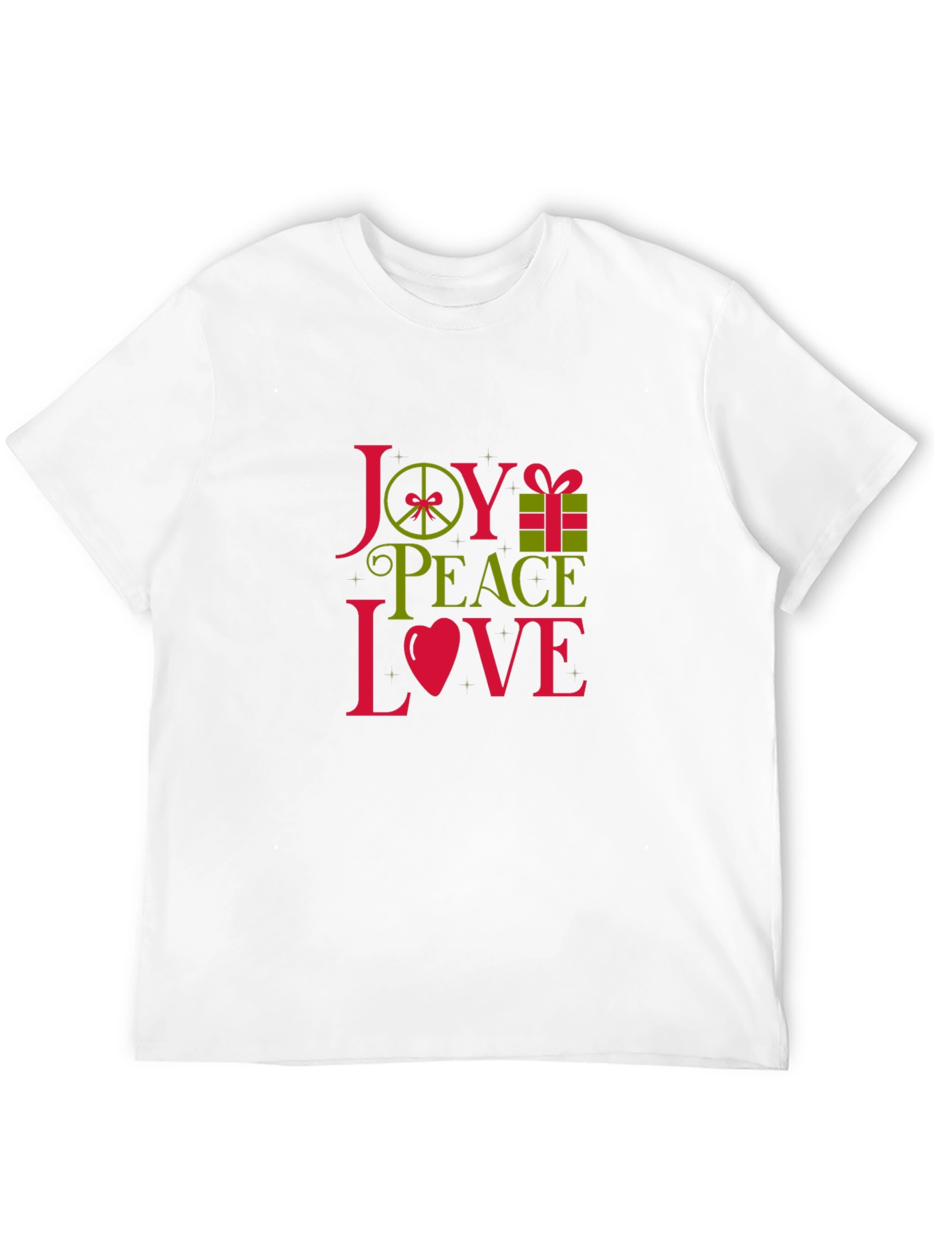 Joy Peace Love Holiday T-Shirt