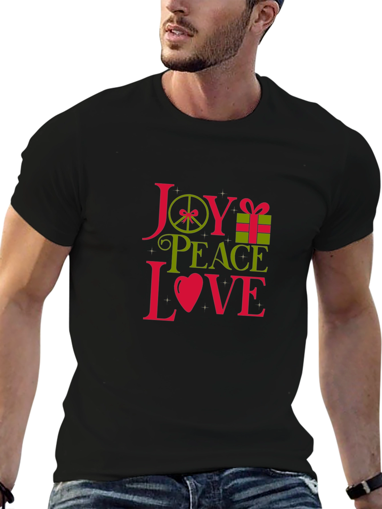 Joy Peace Love Holiday T-Shirt
