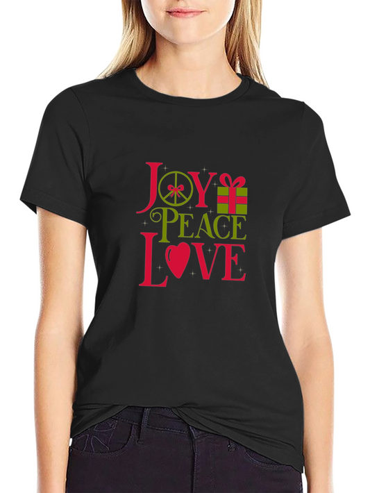 Joy Peace Love Holiday T-Shirt