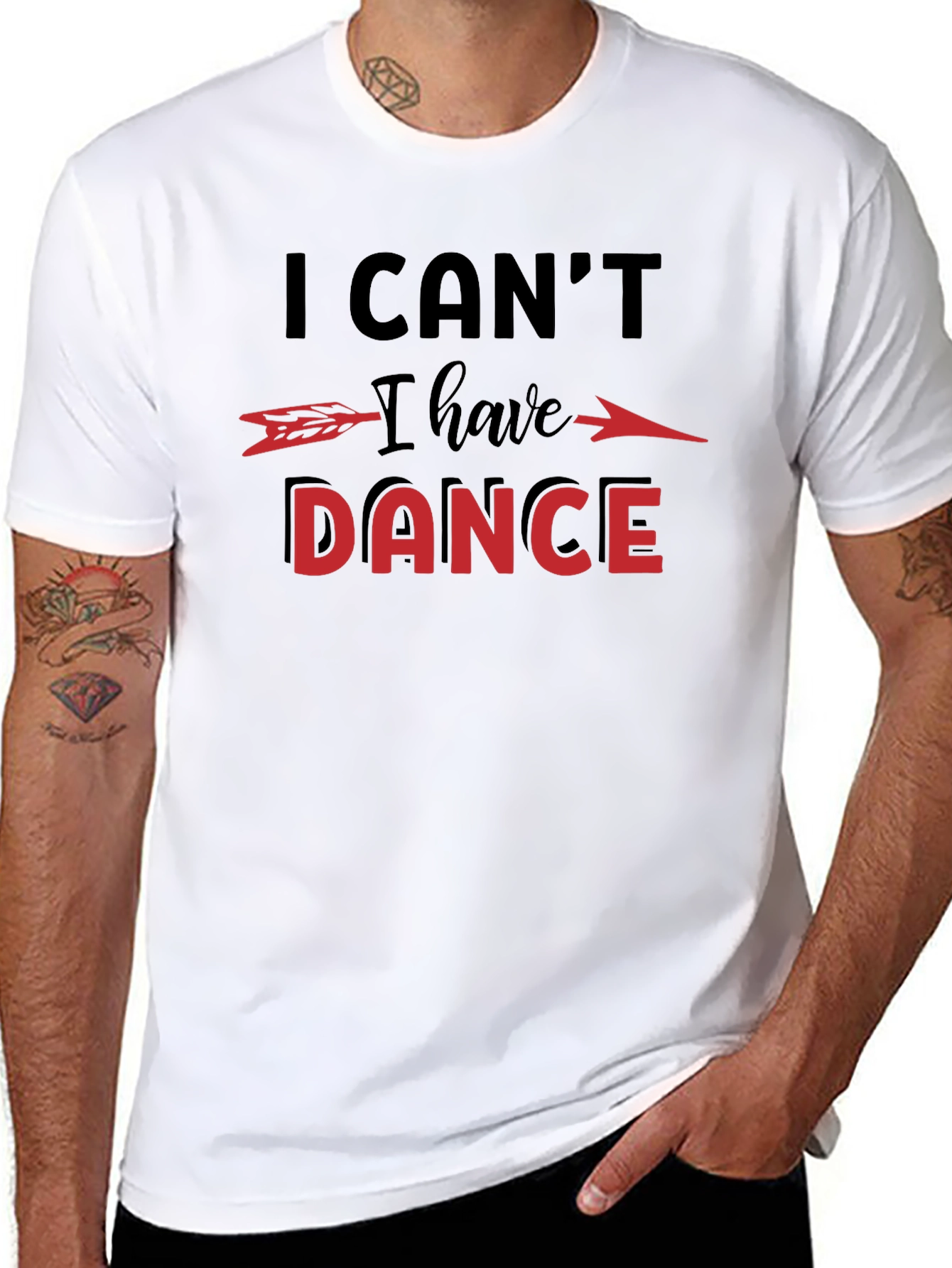 I Cant I Have to Dance Graphic T-Shirt