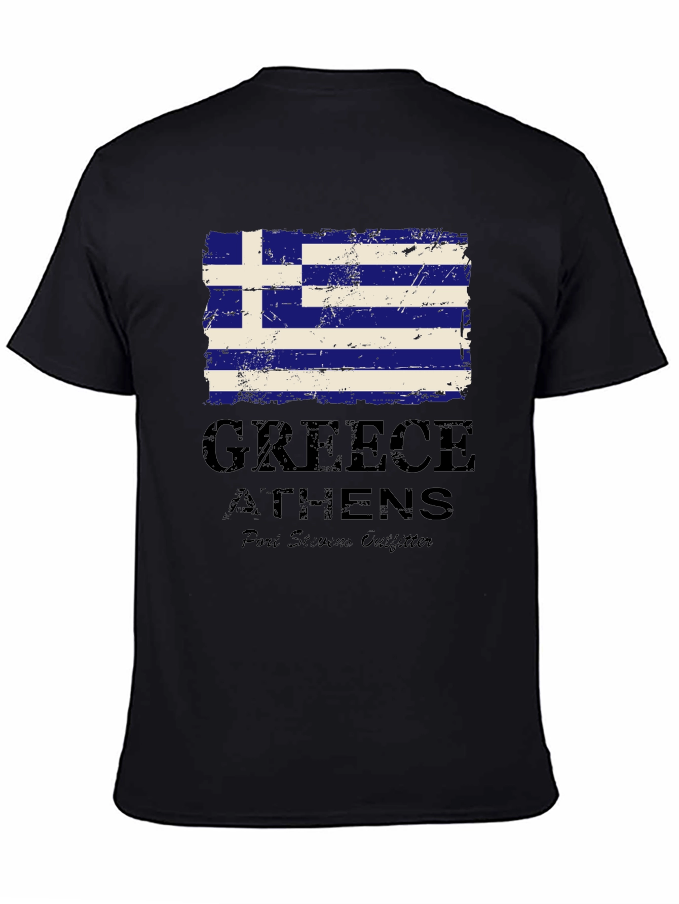 Greece Flag T-Shirt | Athens Souvenir Tee