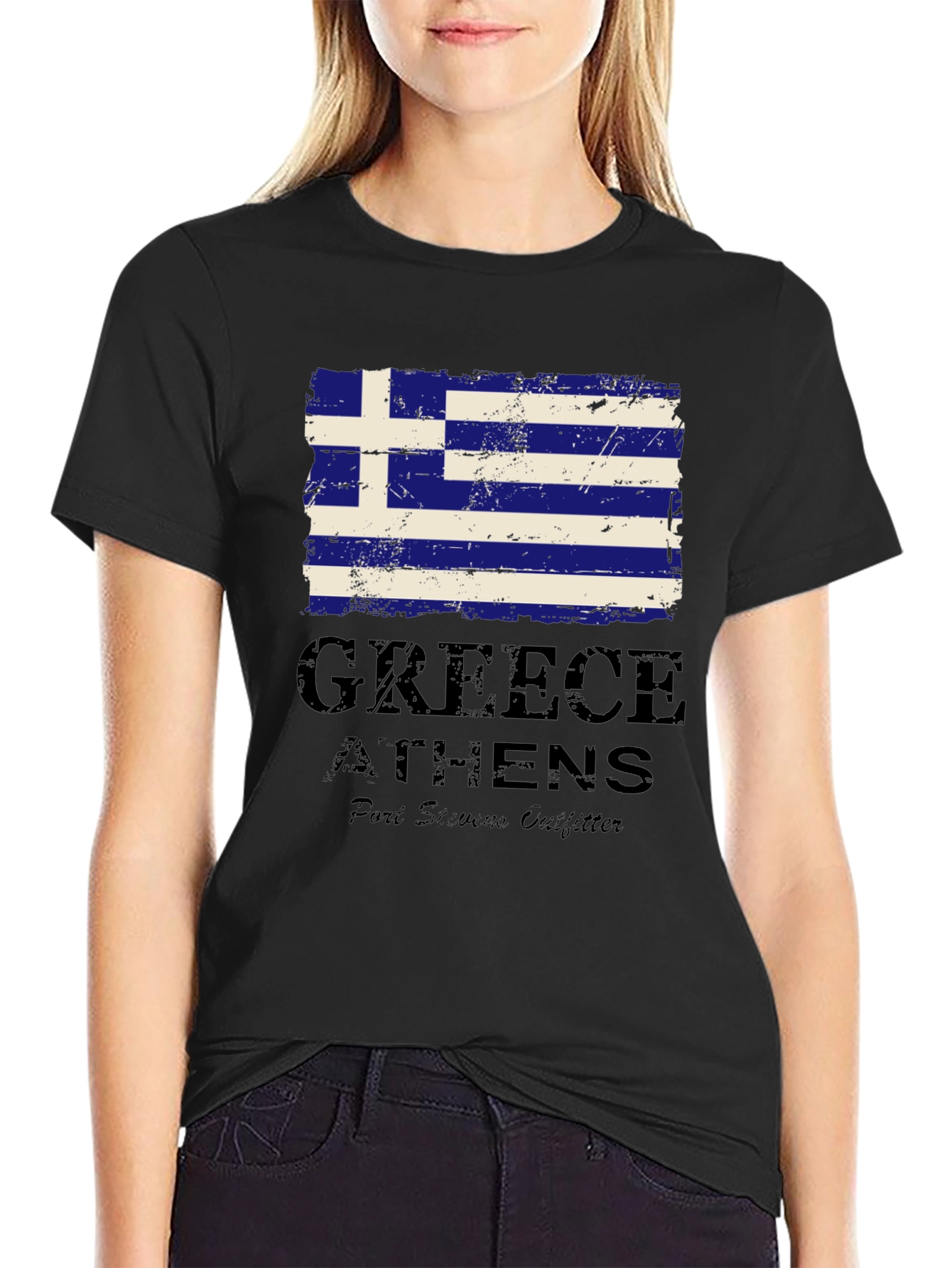 Greece Flag T-Shirt | Athens Souvenir Tee