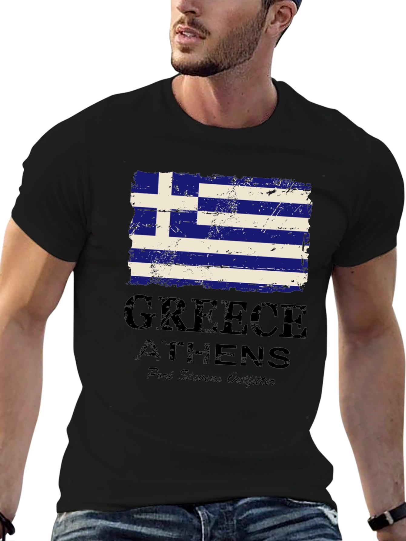 Greece Flag T-Shirt | Athens Souvenir Tee