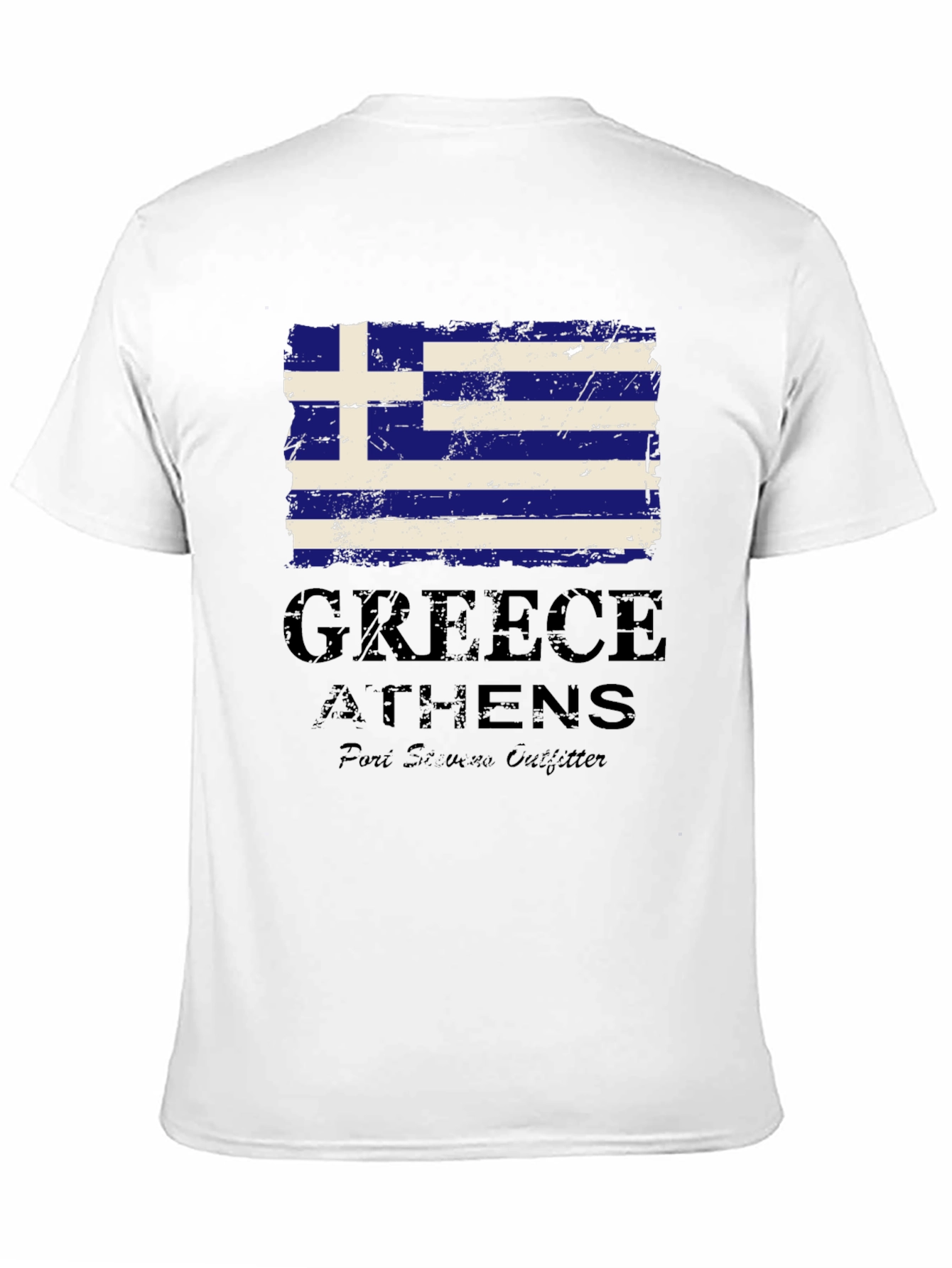 Greece Flag T-Shirt | Athens Souvenir Tee