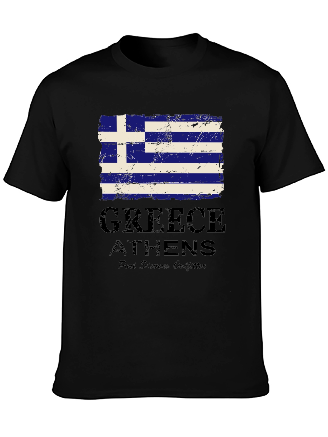 Greece Flag T-Shirt | Athens Souvenir Tee