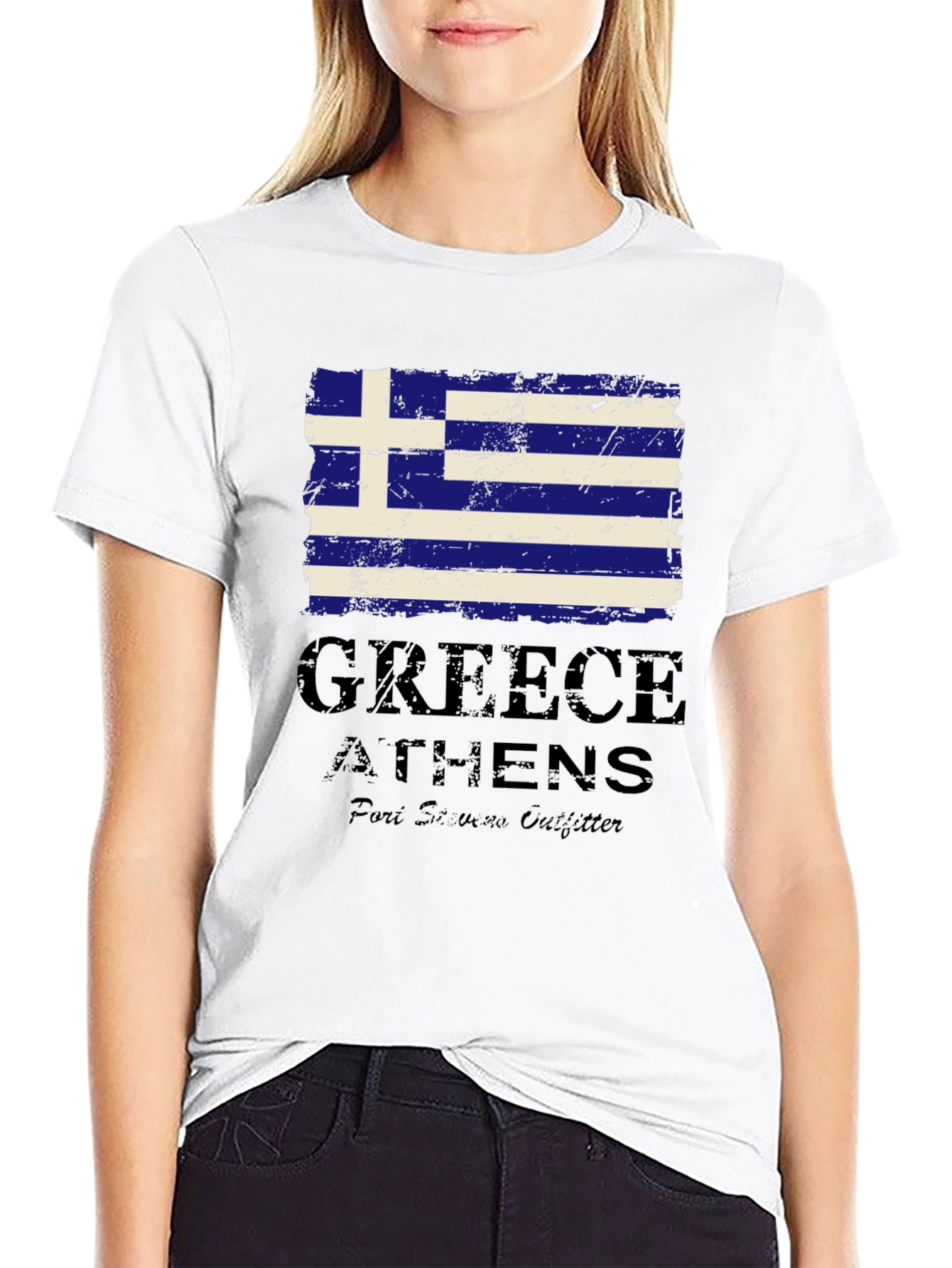 Greece Flag T-Shirt | Athens Souvenir Tee