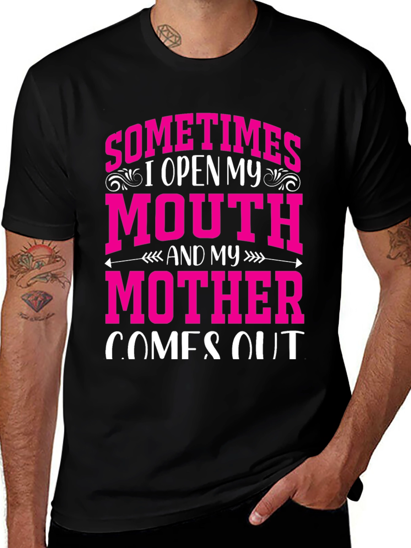 SOMETIMES I OPEN MY MOUTH T-Shirt