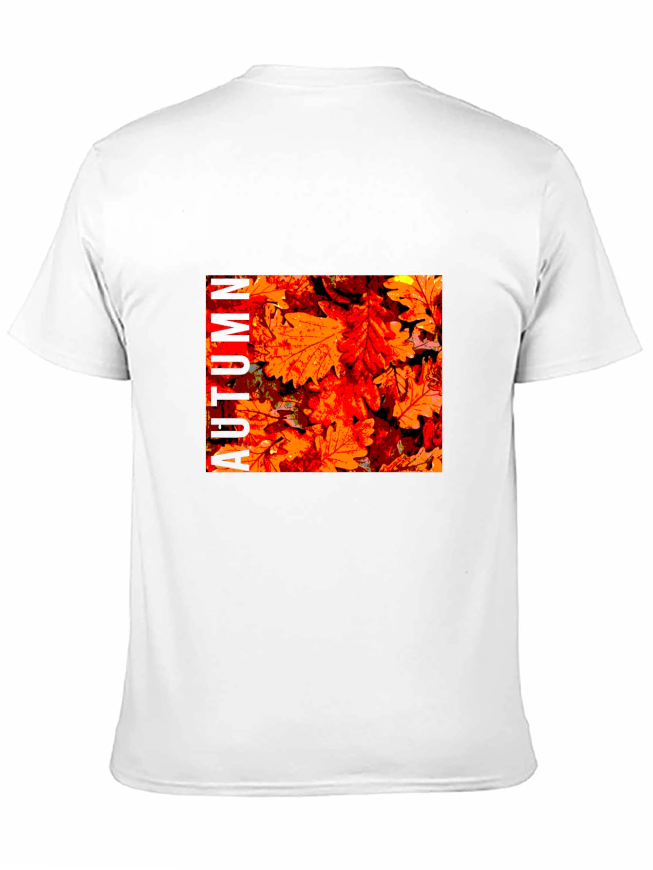 Autumn Leaves Graphic Print T-Shirt