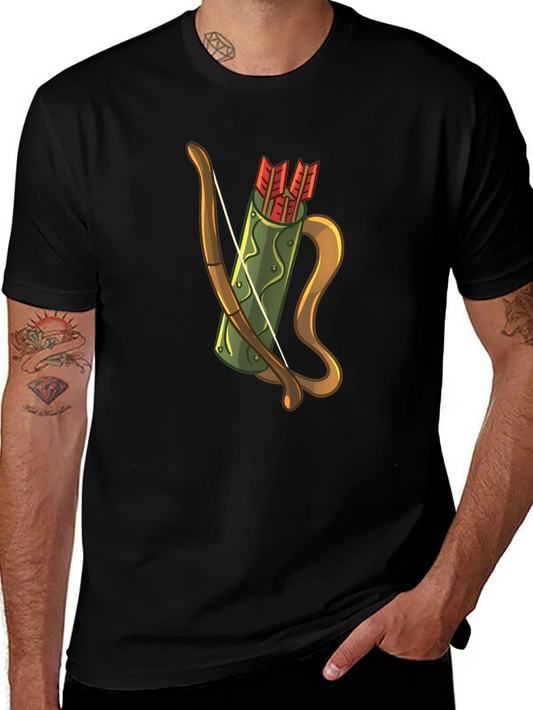 Archery T-Shirt - Bow and Arrow Design