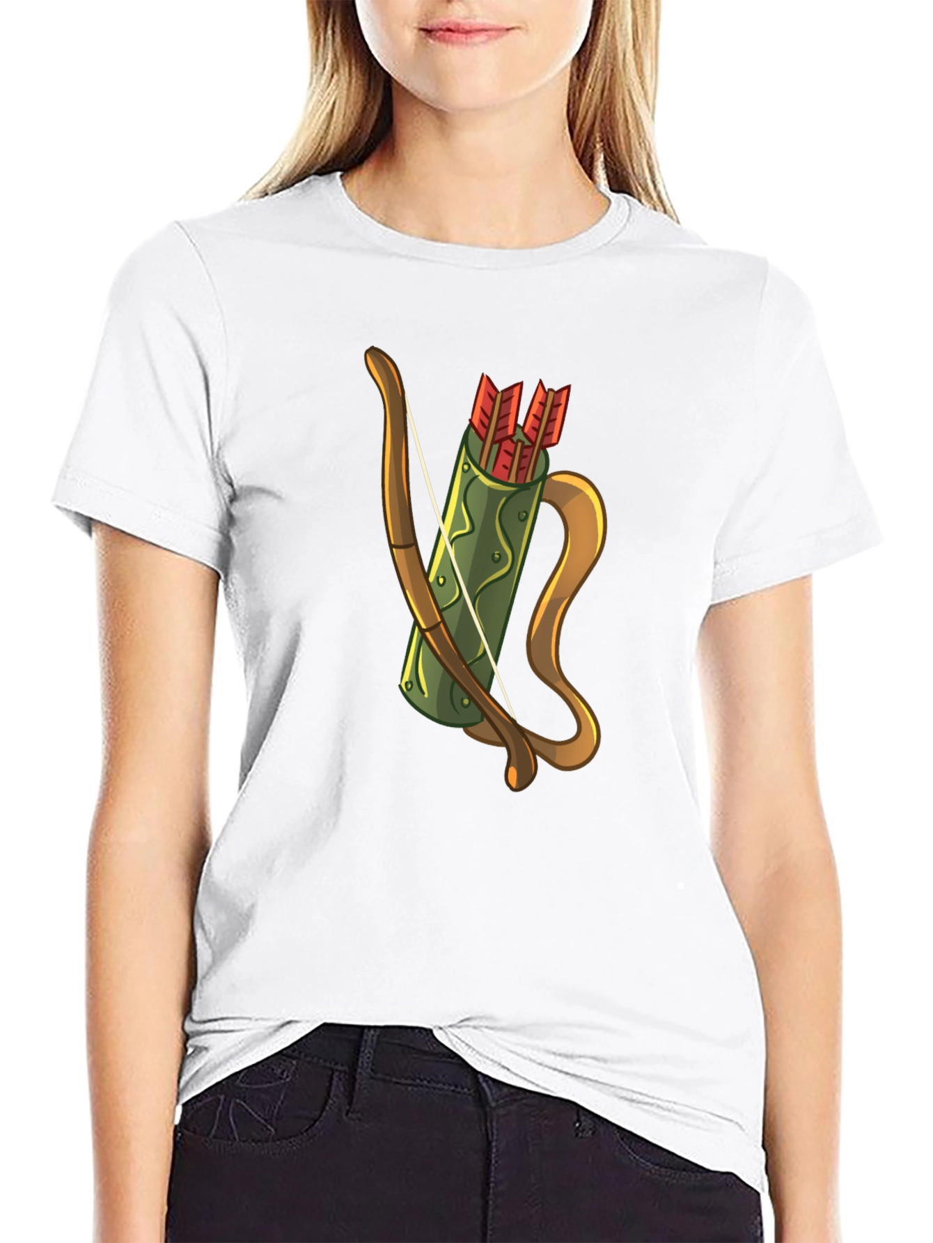 Archery T-Shirt - Bow and Arrow Design