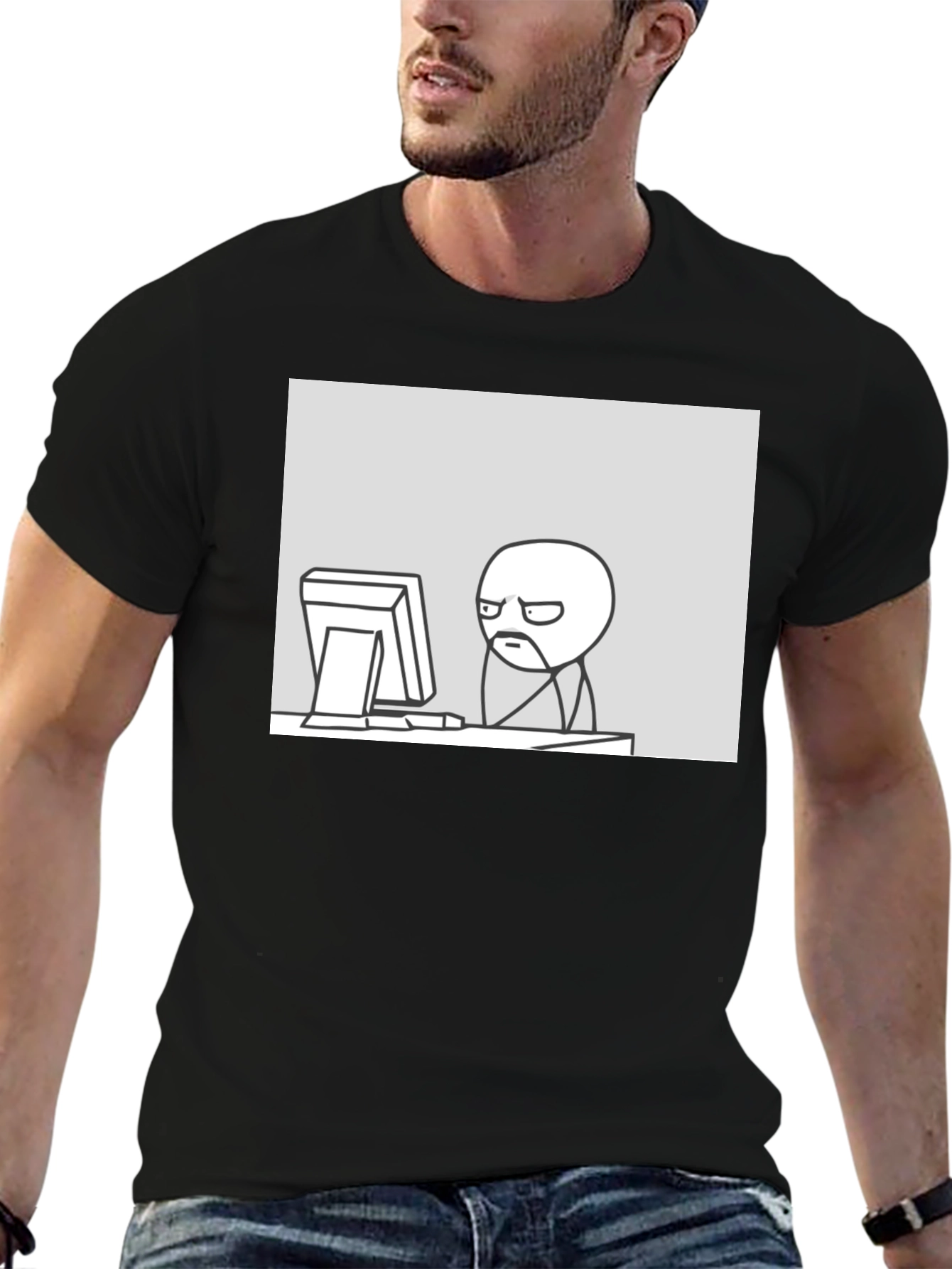 Problem Solved Black T-Shirt