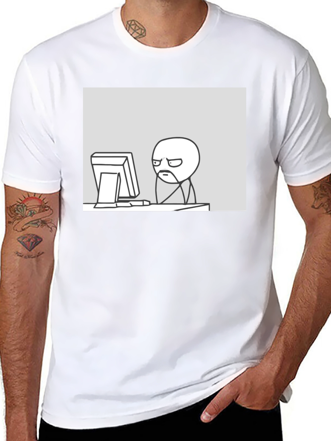 Problem Solved Black T-Shirt