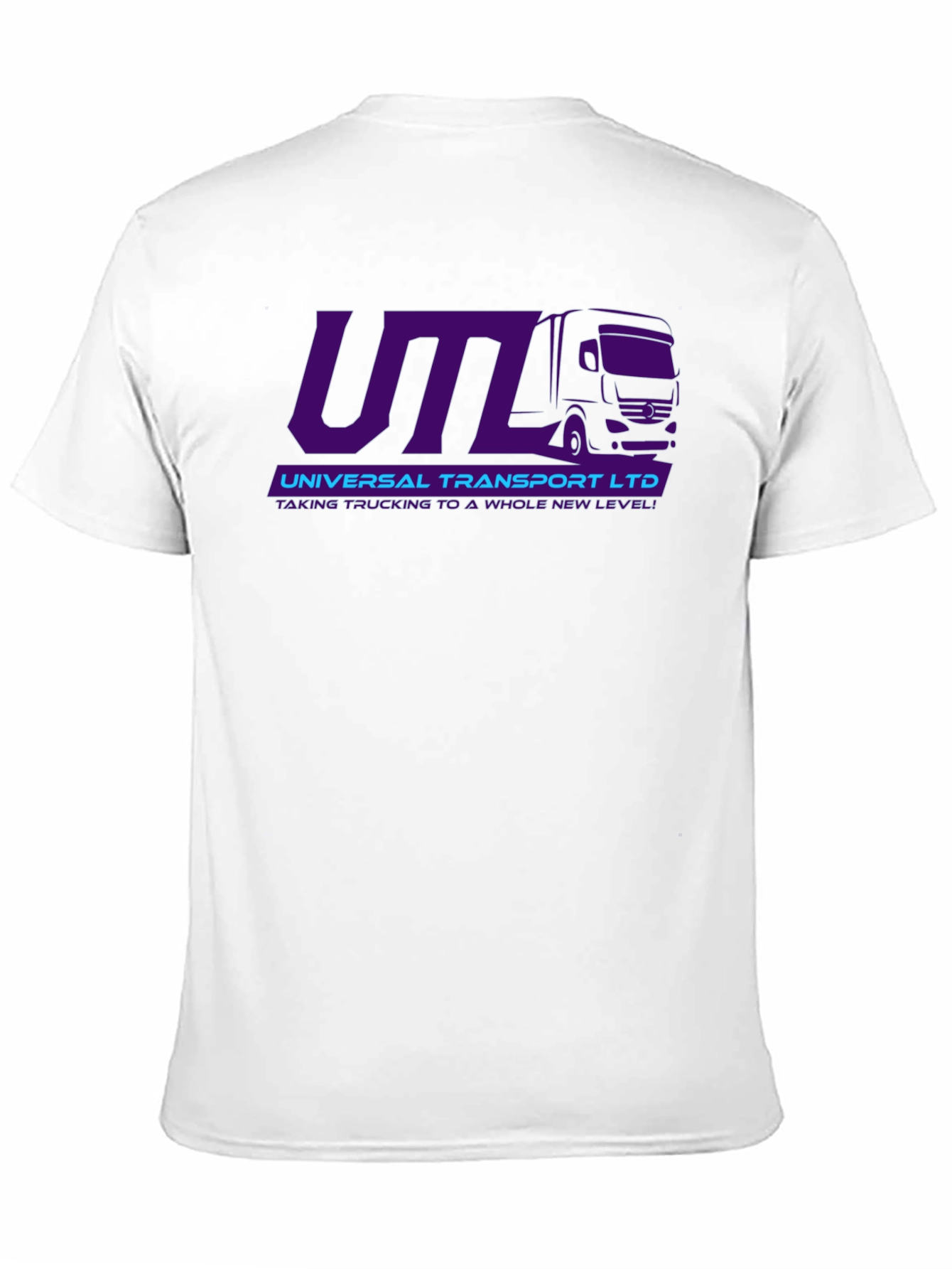 UTL Universal Transport Ltd. Black Graphic T-Shirt