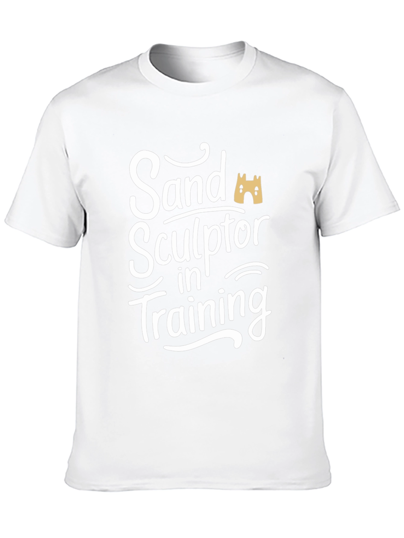 Sand Sculptor in Training Black T-Shirt