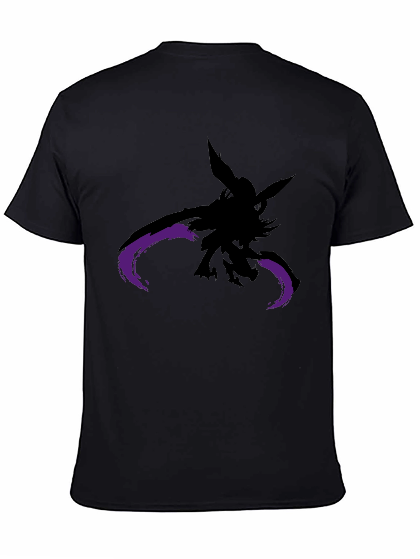 Shadow Creature Graphic Black T-Shirt