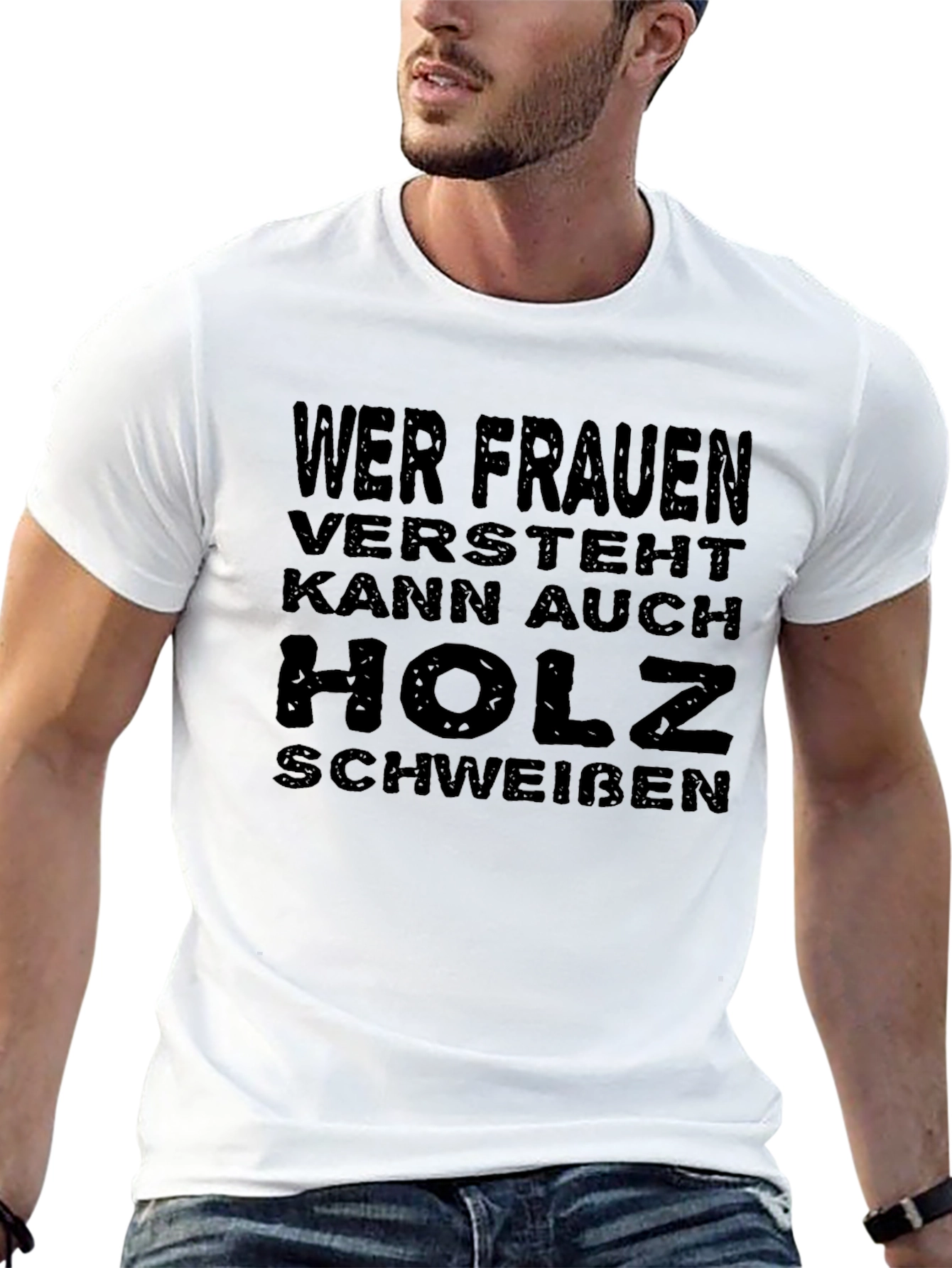 Wer Frauen Versteht T-Shirt - Funny German Slogan Tee