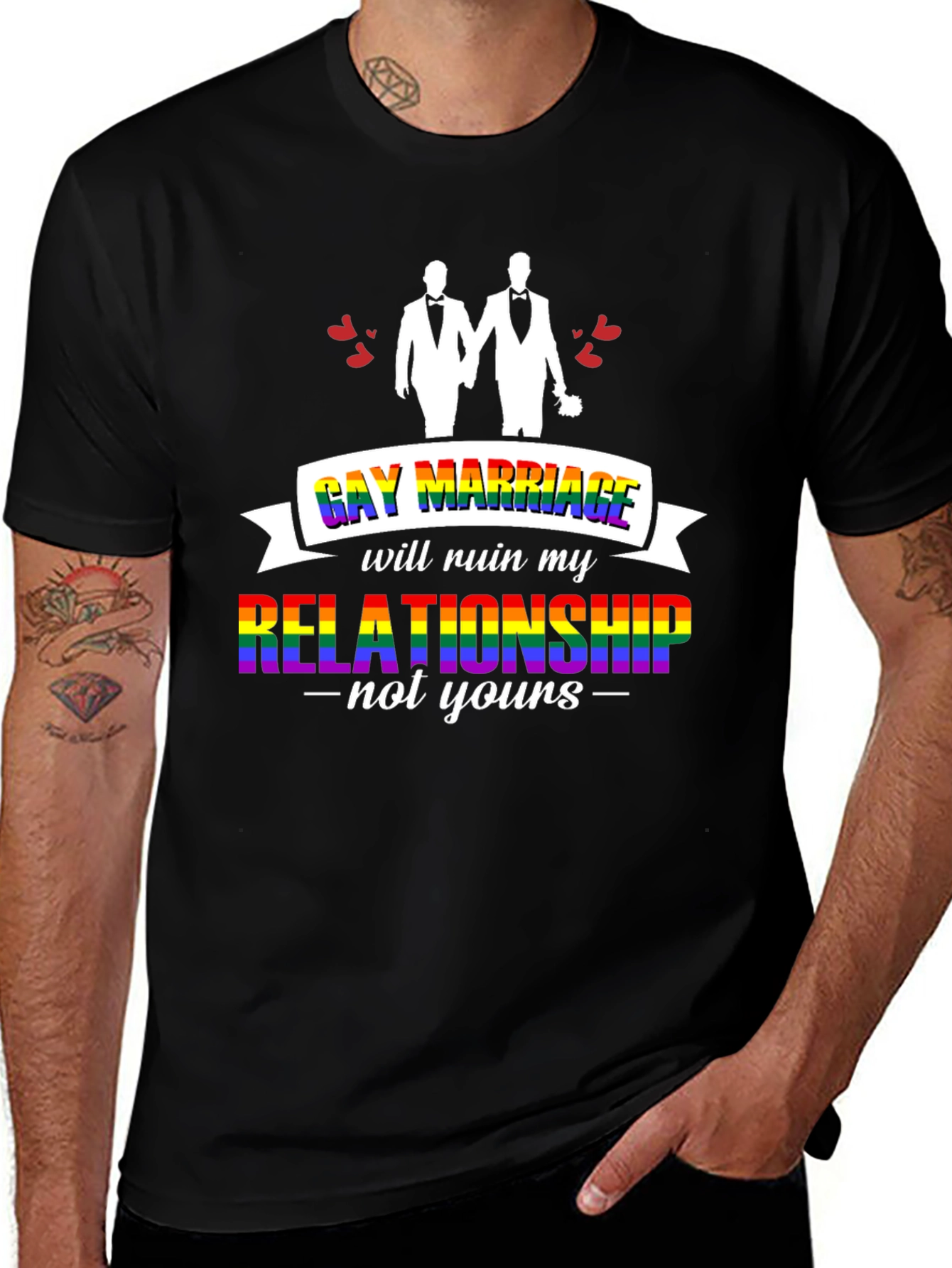 Gay Marriage Relationship T-Shirt
