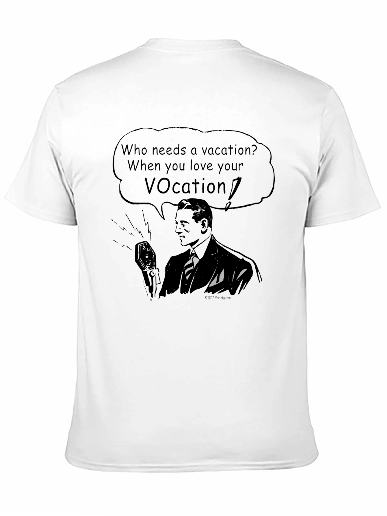 Who Needs a Vacation? Black Graphic Tee