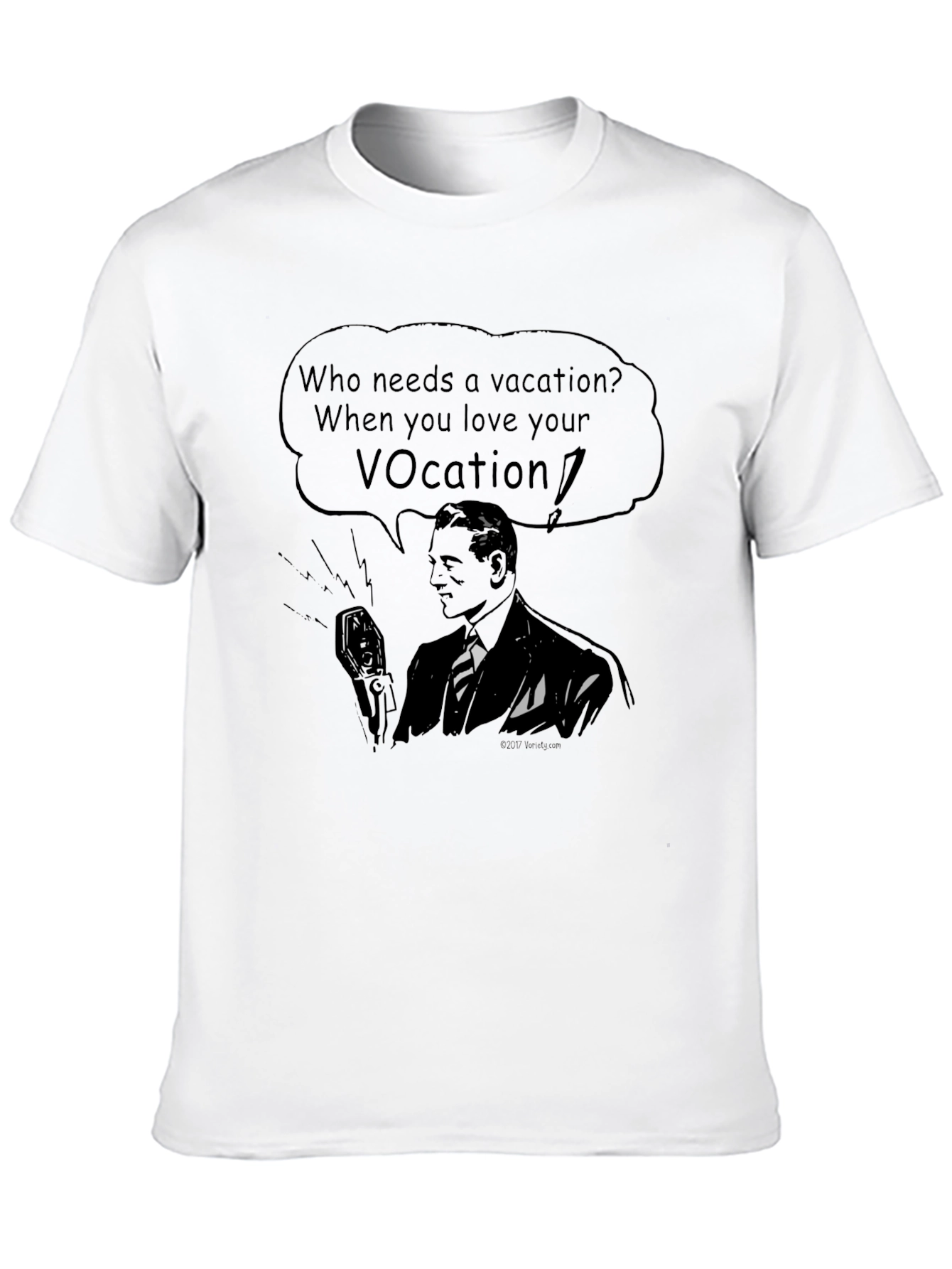 Who Needs a Vacation? Black Graphic Tee