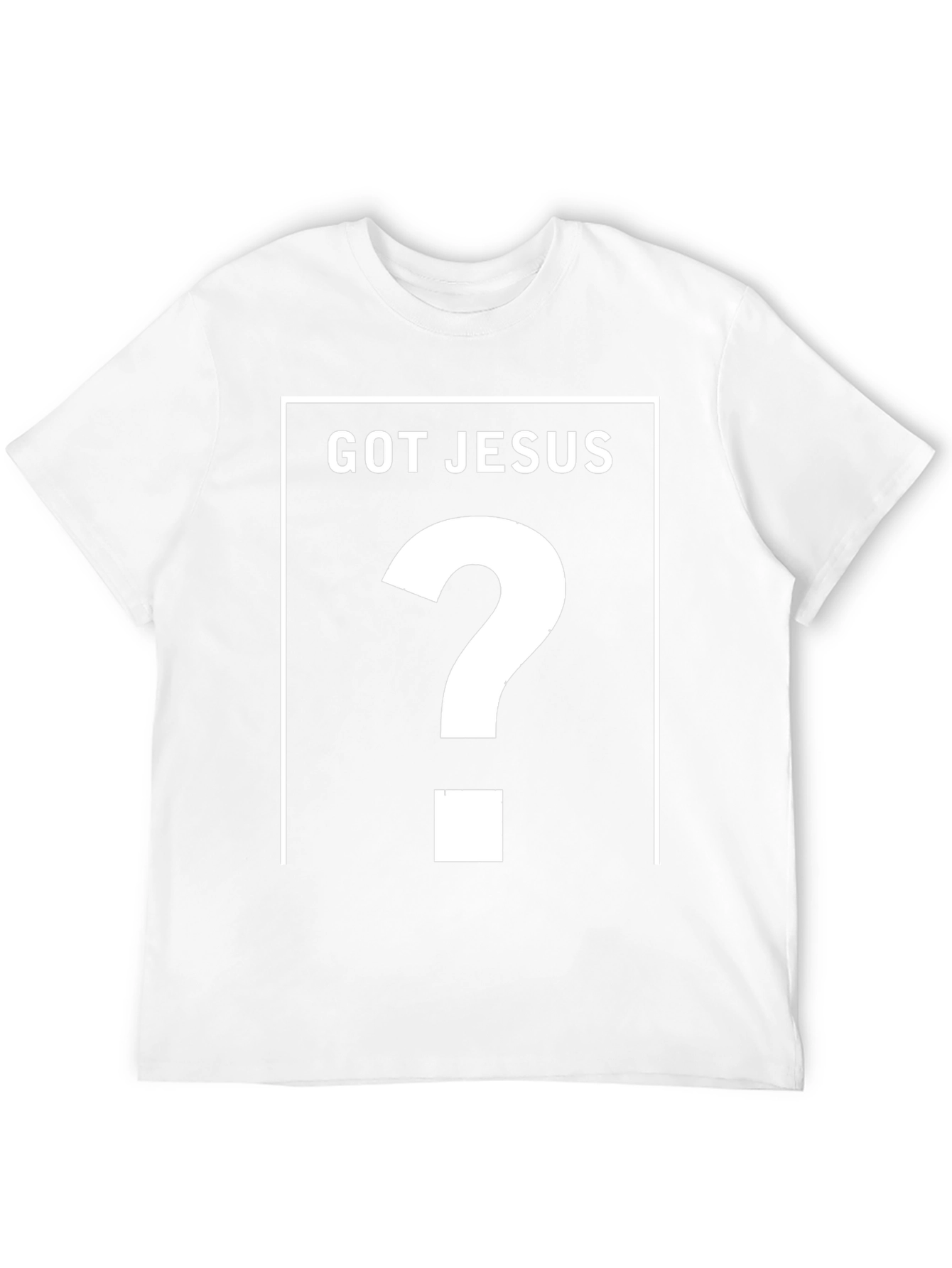 Got Jesus? Black Graphic T-Shirt