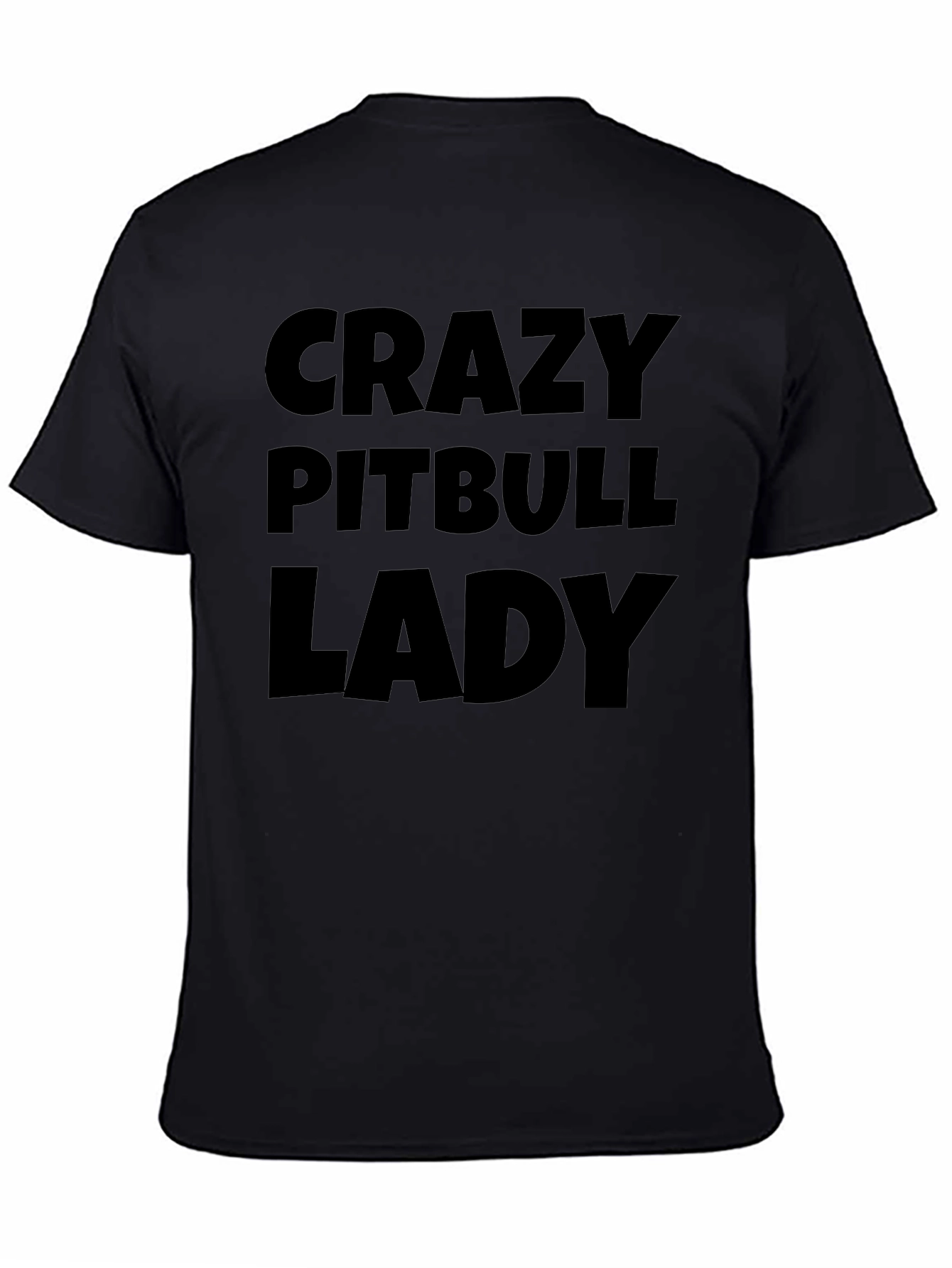 Crazy Pitbull Lady T-Shirt