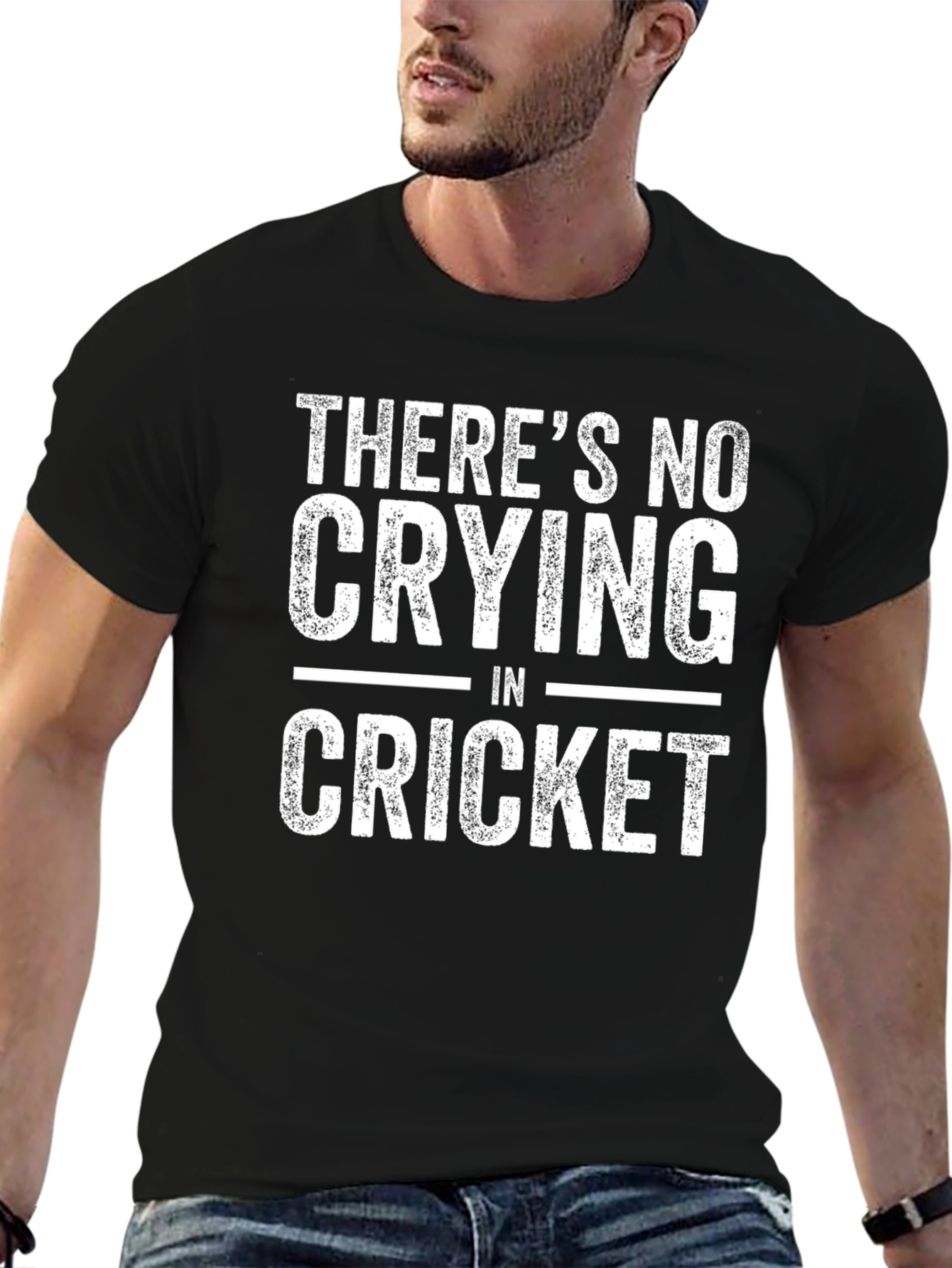 Theres No Crying in Cricket T-Shirt