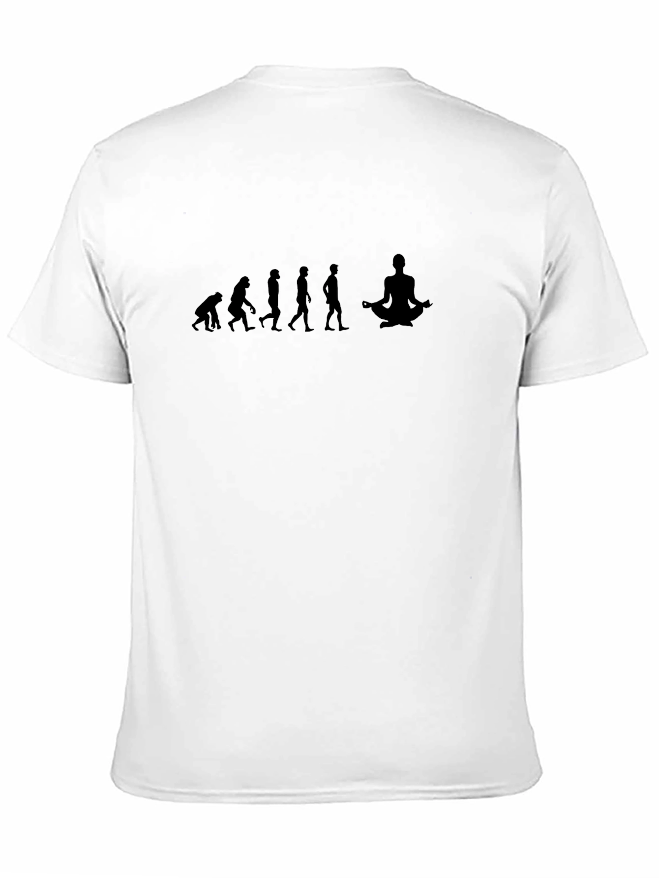 Evolution to Yoga Black Tee