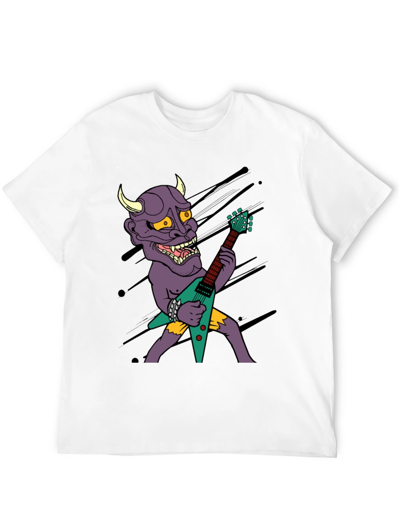 Demon Guitarist Graphic Tee