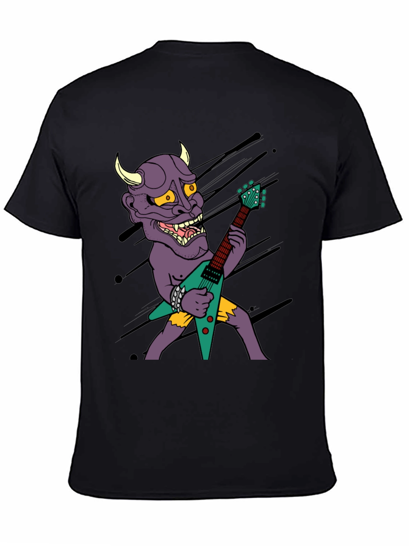 Demon Guitarist Graphic Tee
