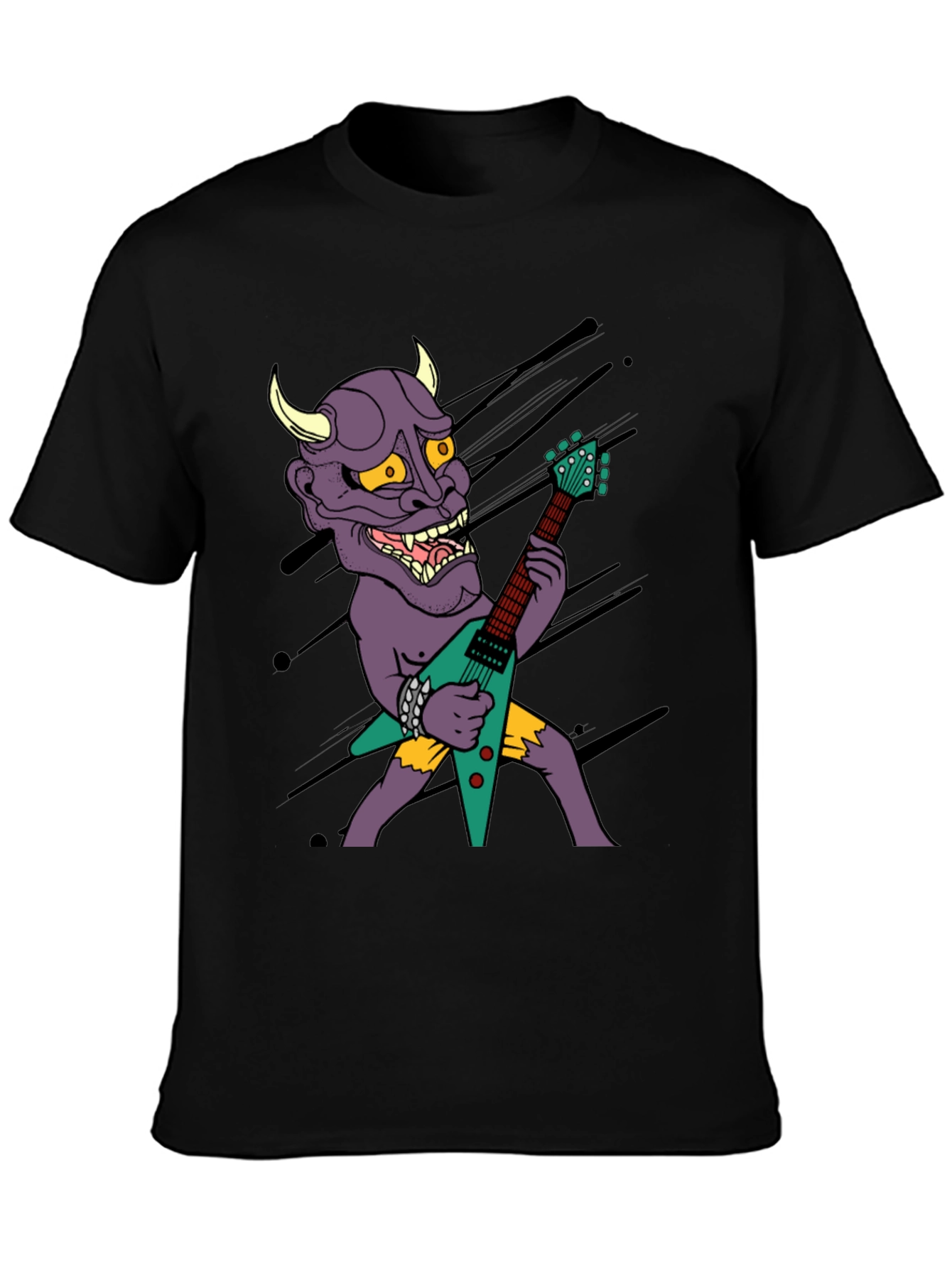 Demon Guitarist Graphic Tee