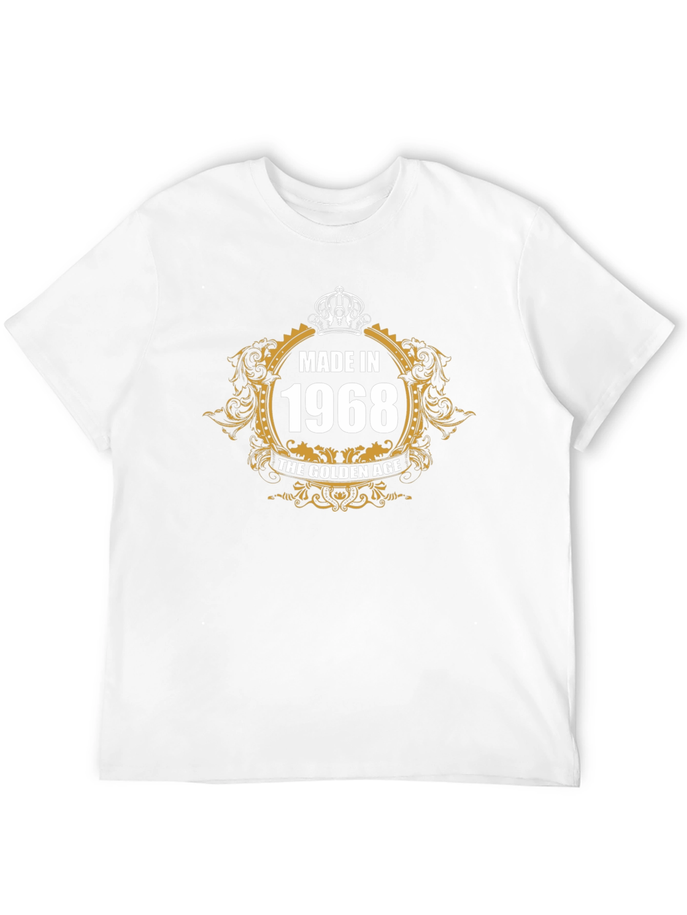 Made in 1968 T-Shirt - Golden Age Black Tee