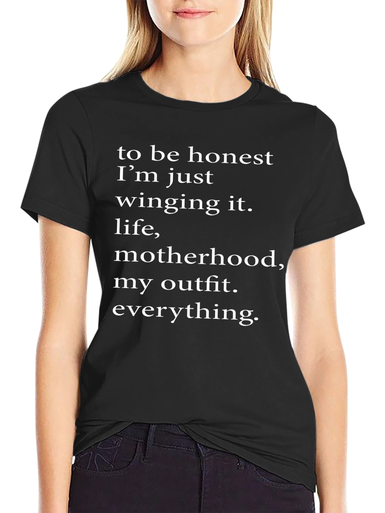 Funny Mom T-Shirt - Winging It
